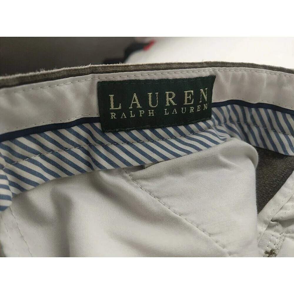 LAUREN Ralph Lauren Corduroy Pants Men 34x32 Brown Pin Whale Preppy Y2K Casual